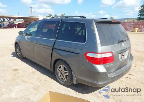 2007 Honda Odyssey Ex from USA, damaged, VIN 5FNRL38417B431045